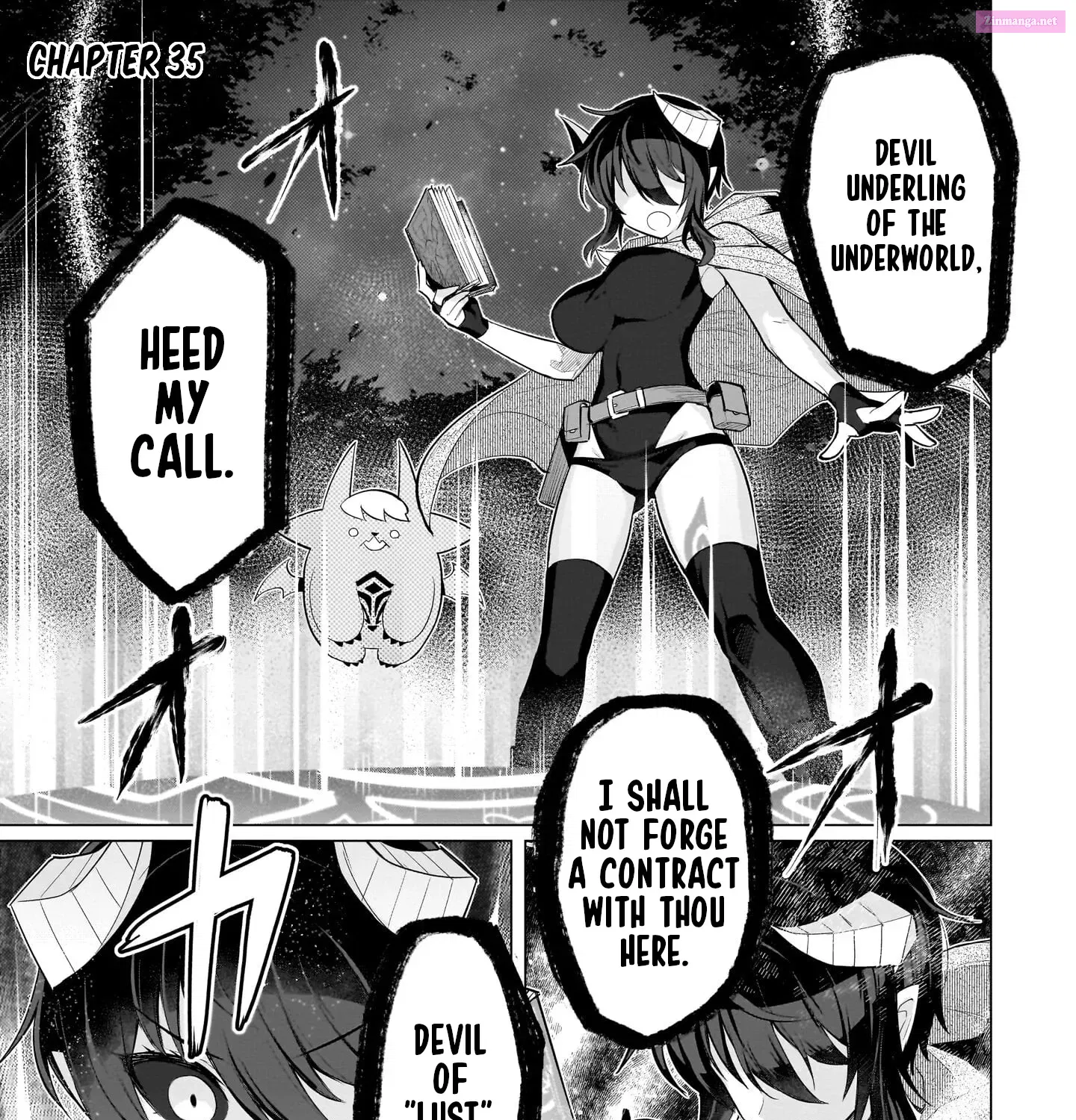 I'm dating a Dark Summoner Kainu Manga Chapter 35 Page 1