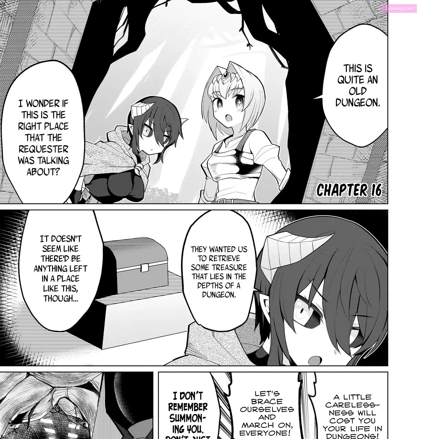 I'm dating a Dark Summoner Kainu Manga Chapter 16 Page 1