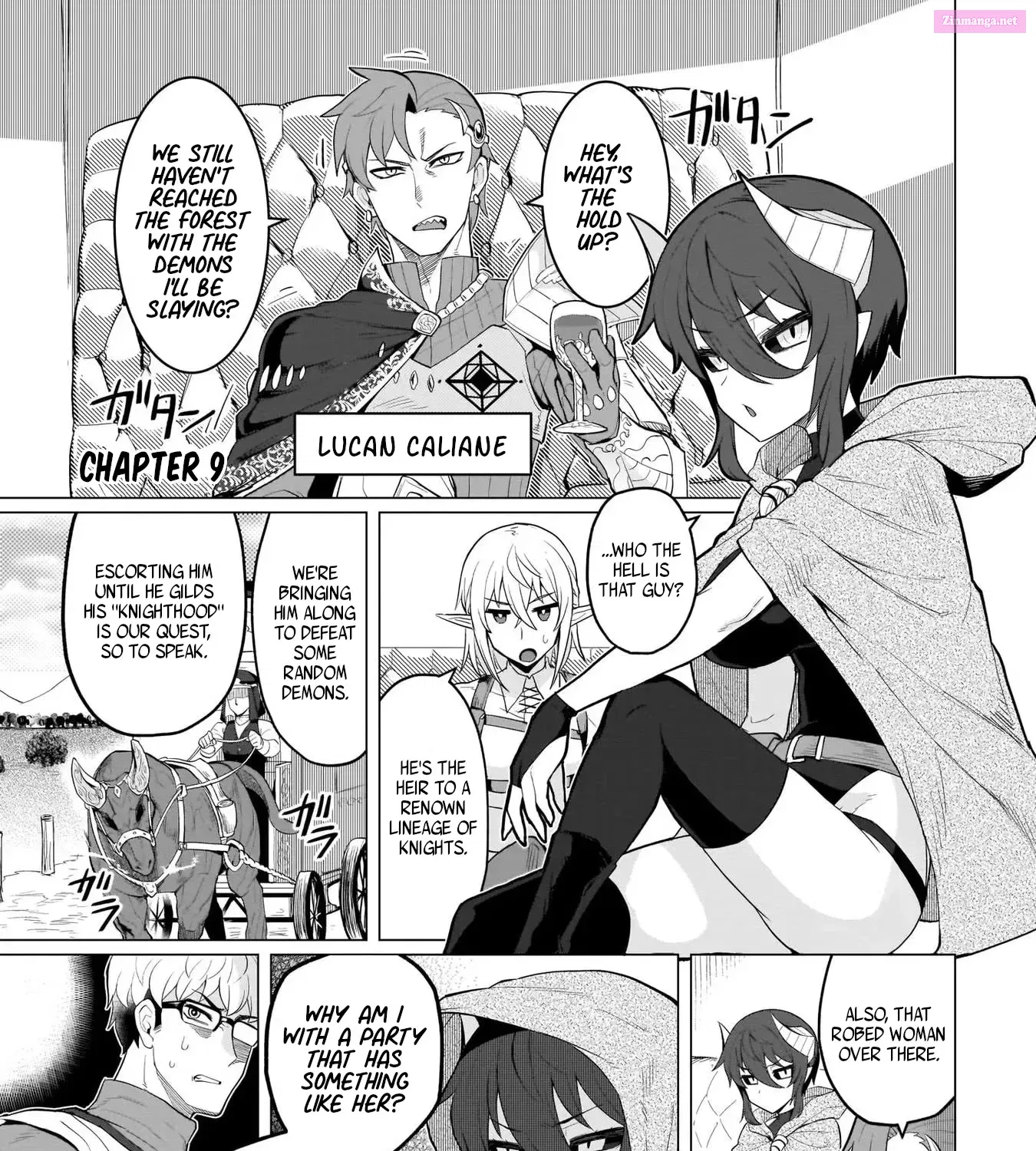 I'm dating a Dark Summoner Kainu Manga Chapter 9 Page 1