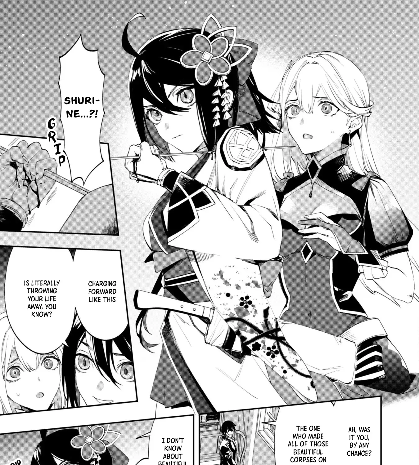Hitokiri Shoujo Koushaku Reijou no Goei ni Naru Kainu Manga Chapter 4 Page 13