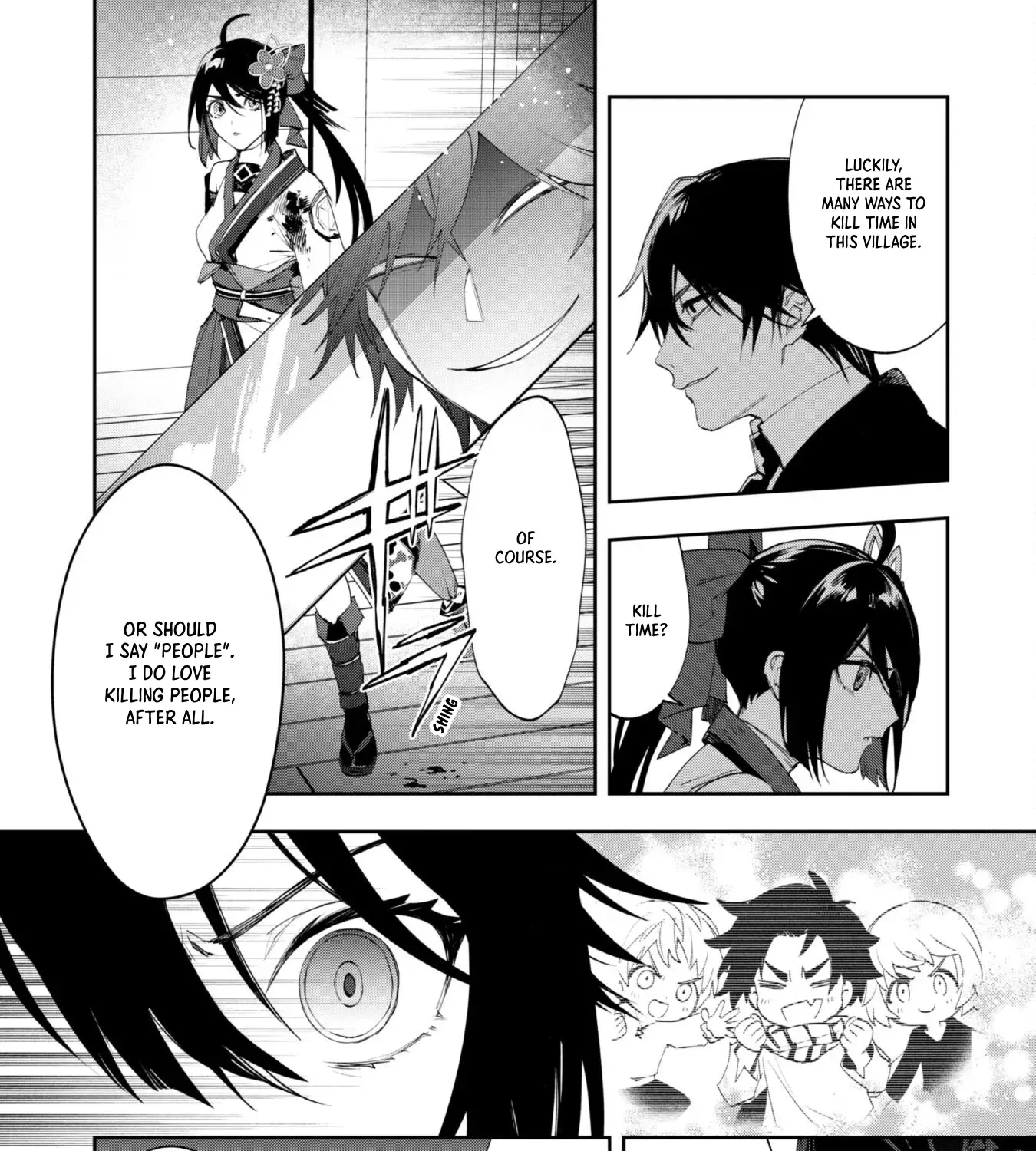 Hitokiri Shoujo Koushaku Reijou no Goei ni Naru Kainu Manga Chapter 4 Page 27