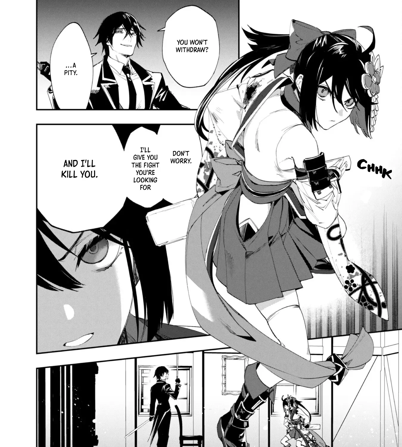 Hitokiri Shoujo Koushaku Reijou no Goei ni Naru Kainu Manga Chapter 4 Page 31