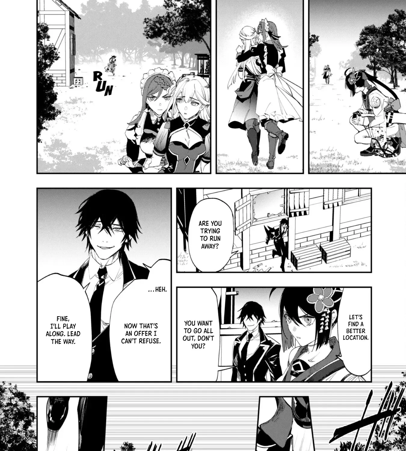Hitokiri Shoujo Koushaku Reijou no Goei ni Naru Kainu Manga Chapter 4 Page 35