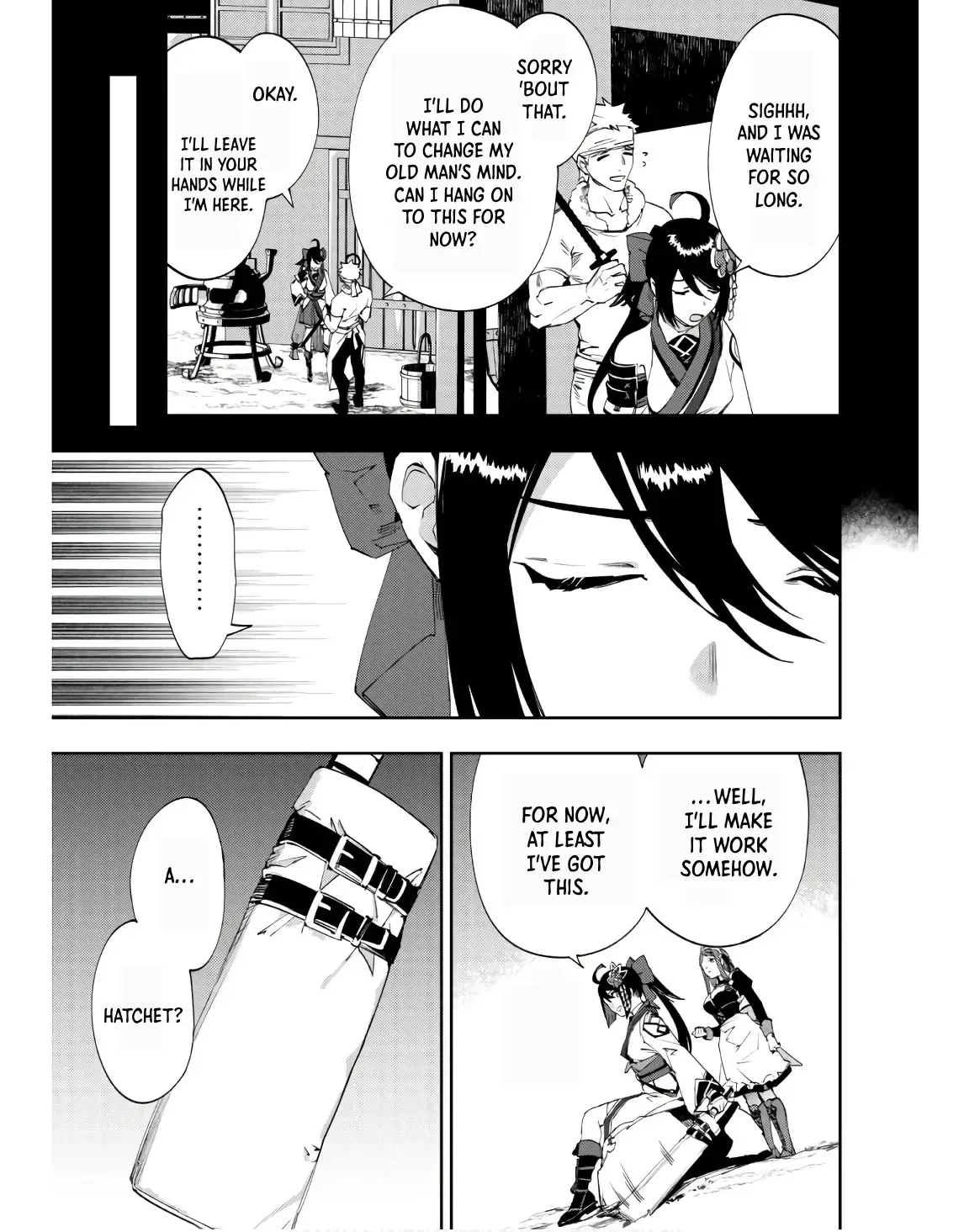 Hitokiri Shoujo Koushaku Reijou no Goei ni Naru Kainu Manga Chapter 3 Page 13