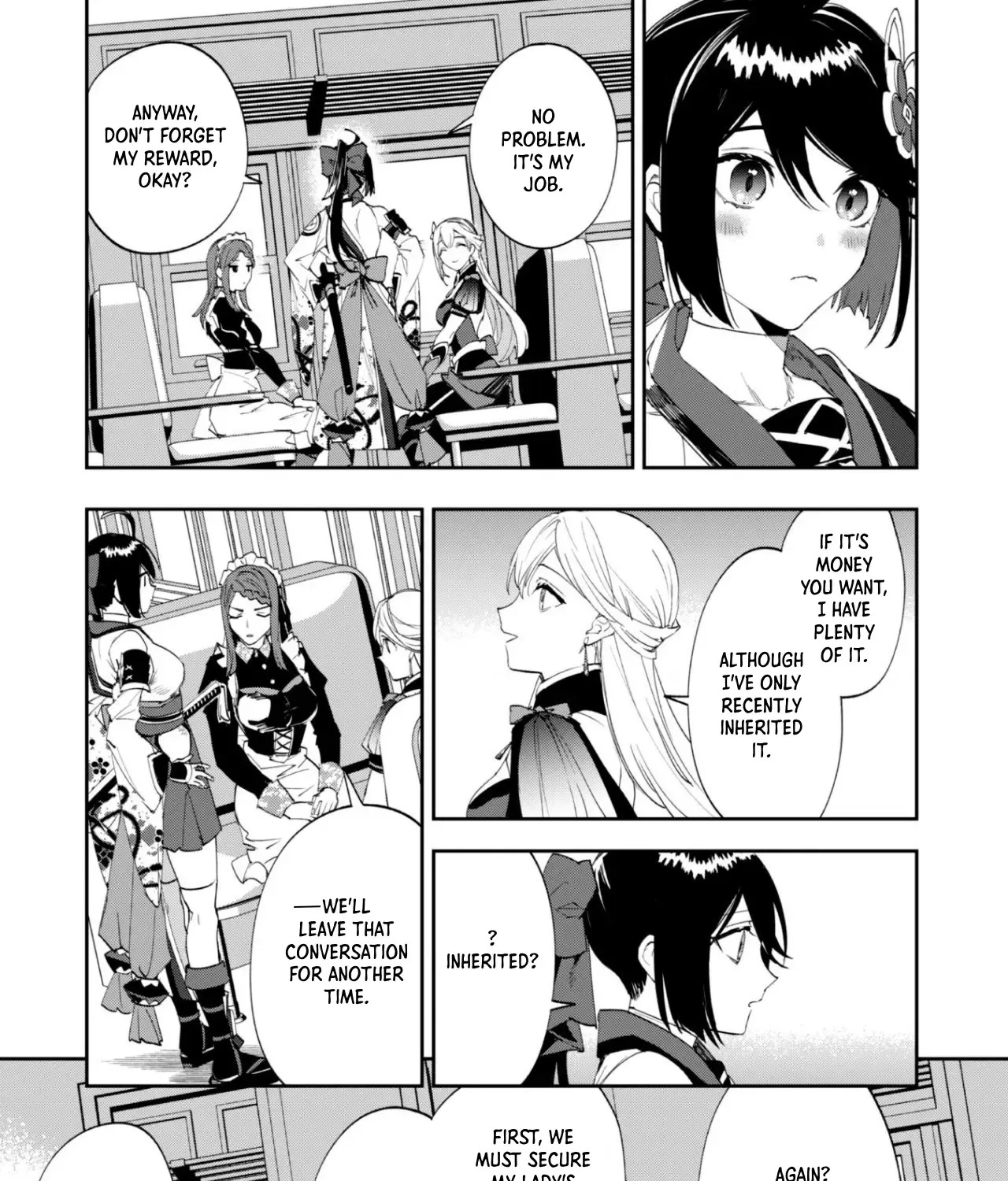 Hitokiri Shoujo Koushaku Reijou no Goei ni Naru Kainu Manga Chapter 2 Page 45