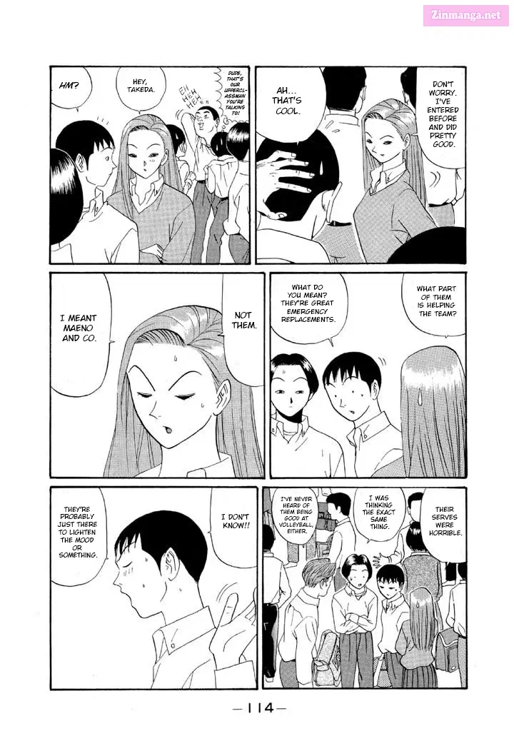 Go! Ina Junior High Ping-Pong Club Kainu Manga Chapter 112 Page 4