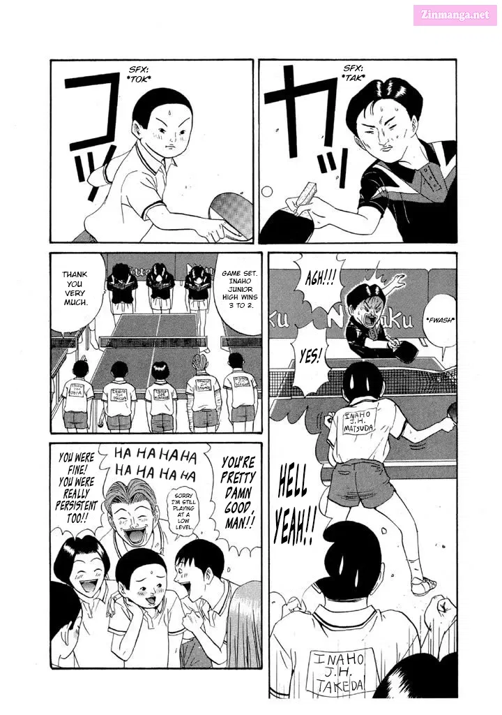 Go! Ina Junior High Ping-Pong Club Kainu Manga Chapter 112 Page 13