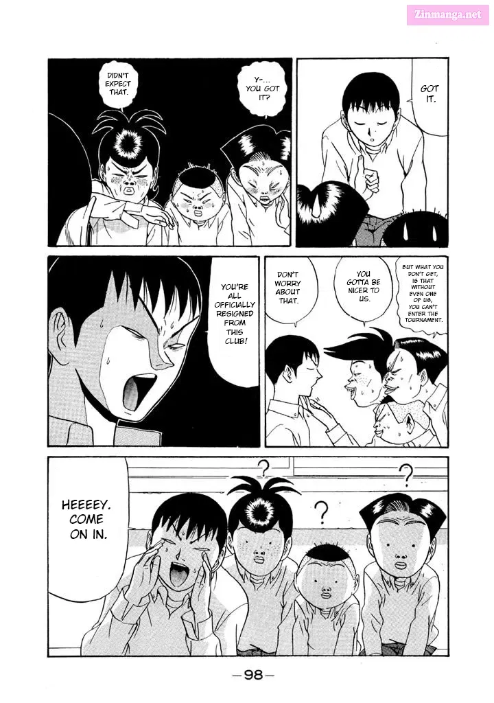 Go! Ina Junior High Ping-Pong Club Kainu Manga Chapter 111 Page 6