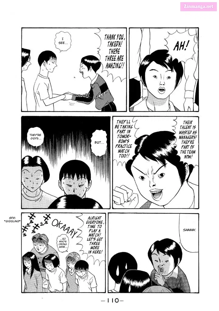 Go! Ina Junior High Ping-Pong Club Kainu Manga Chapter 111 Page 18