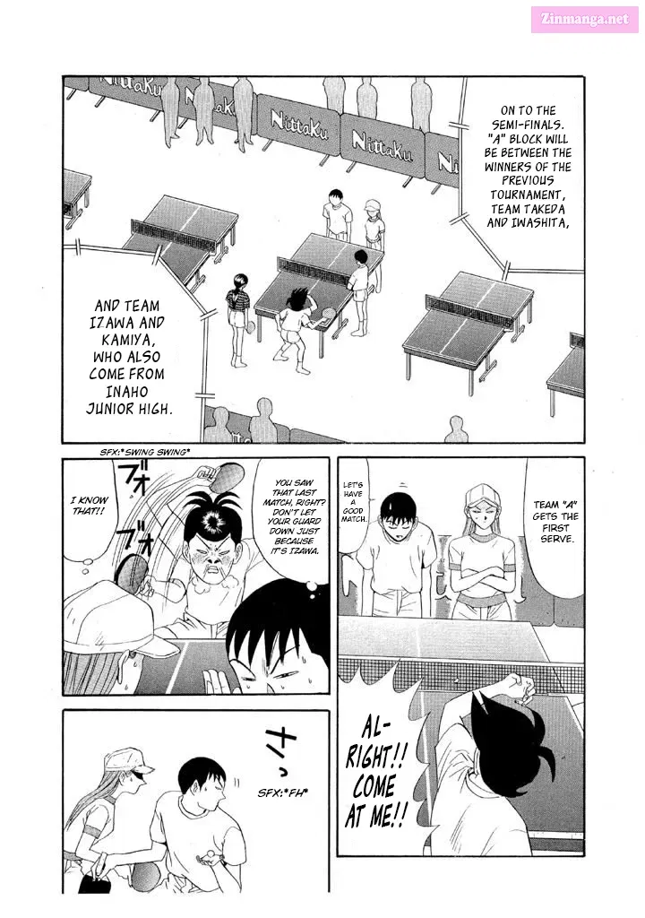 Go! Ina Junior High Ping-Pong Club Kainu Manga Chapter 99 Page 2