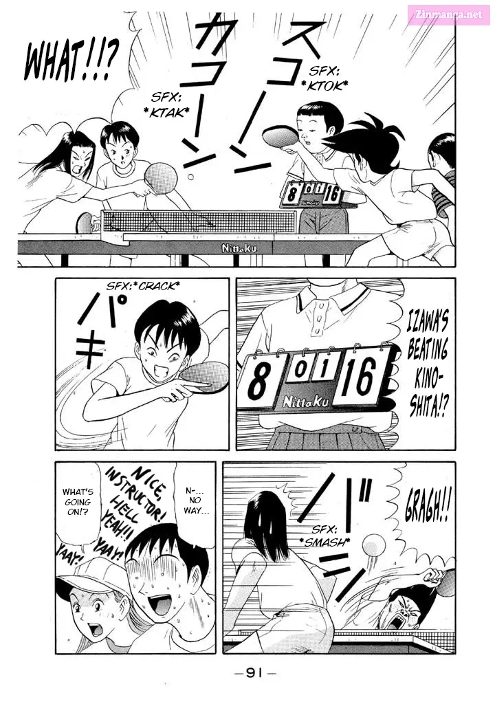Go! Ina Junior High Ping-Pong Club Kainu Manga Chapter 98 Page 13