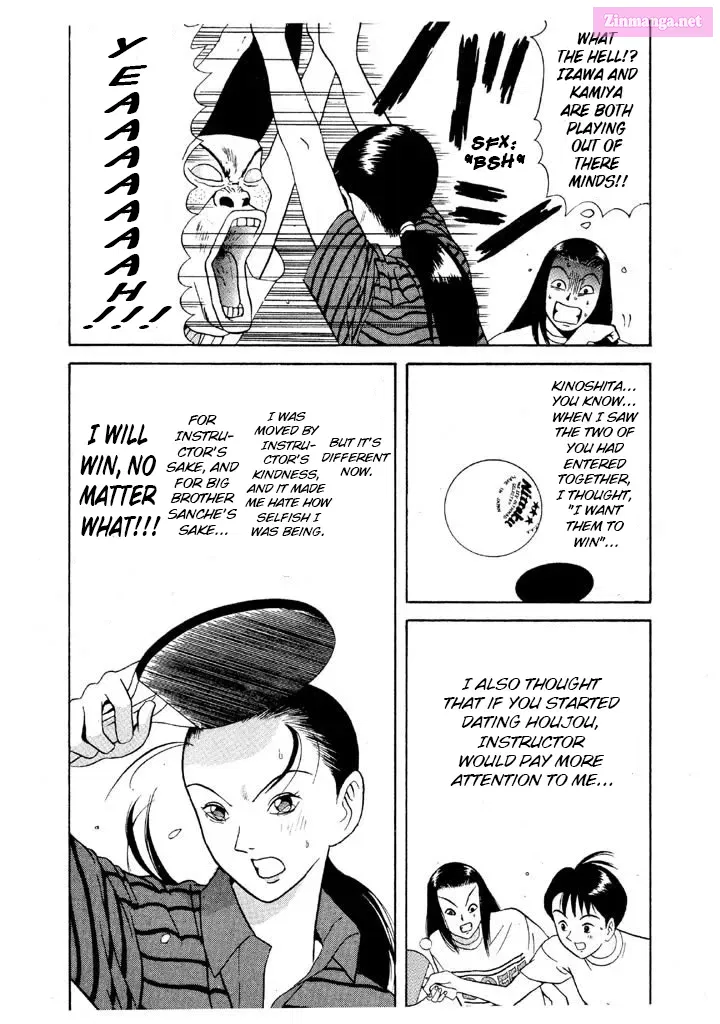 Go! Ina Junior High Ping-Pong Club Kainu Manga Chapter 98 Page 14