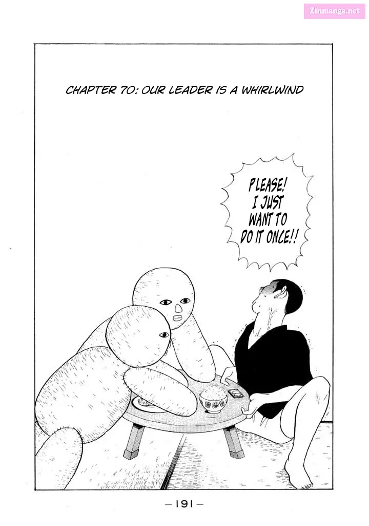 Go! Ina Junior High Ping-Pong Club Kainu Manga Chapter 70 Page 1