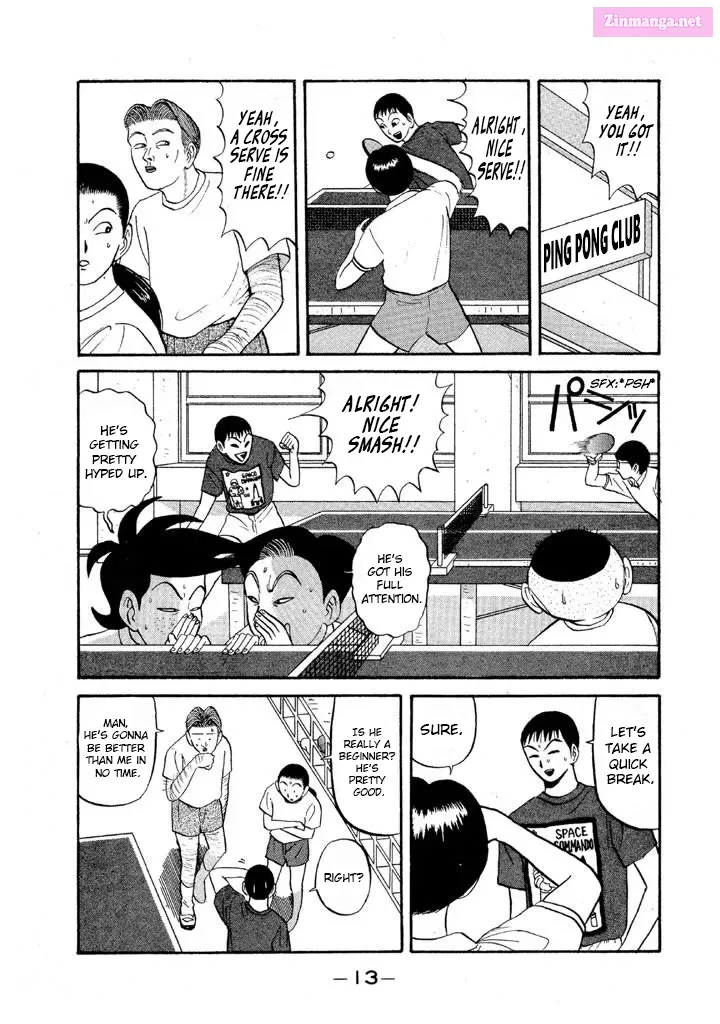 Go! Ina Junior High Ping-Pong Club Kainu Manga Chapter 60 Page 13
