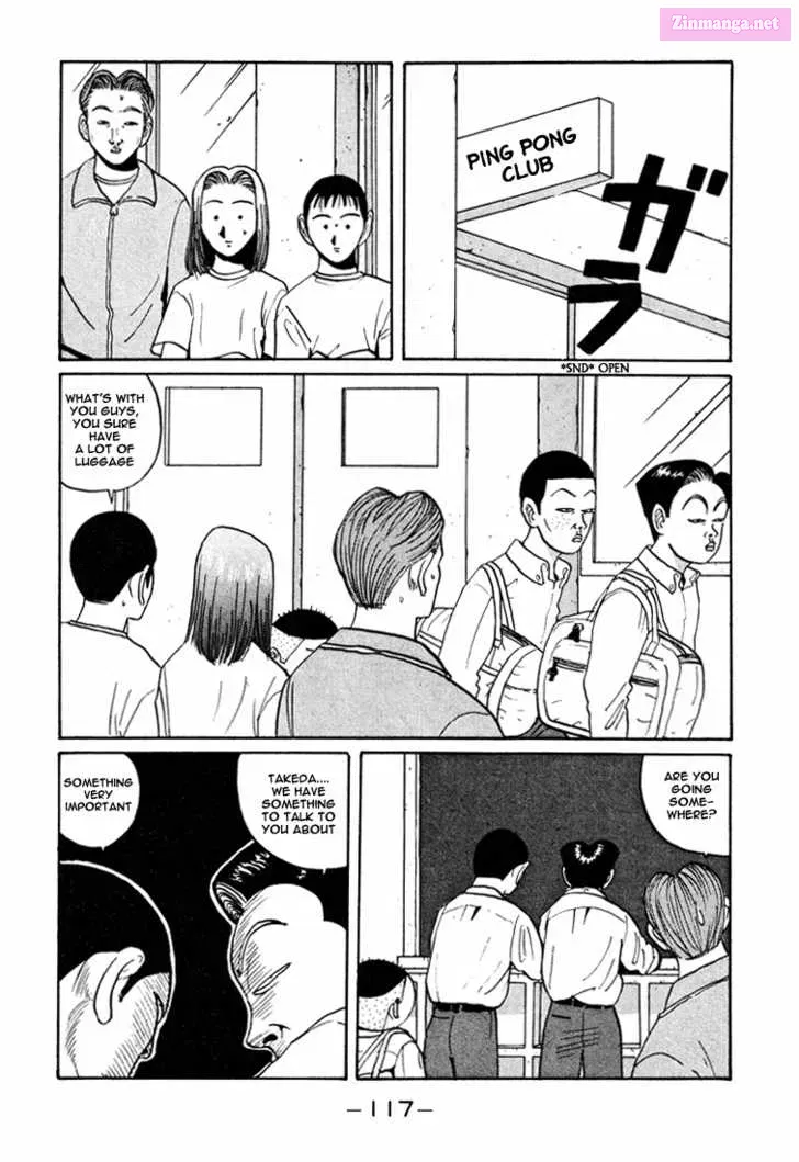 Go! Ina Junior High Ping-Pong Club Kainu Manga Chapter 43 Page 4