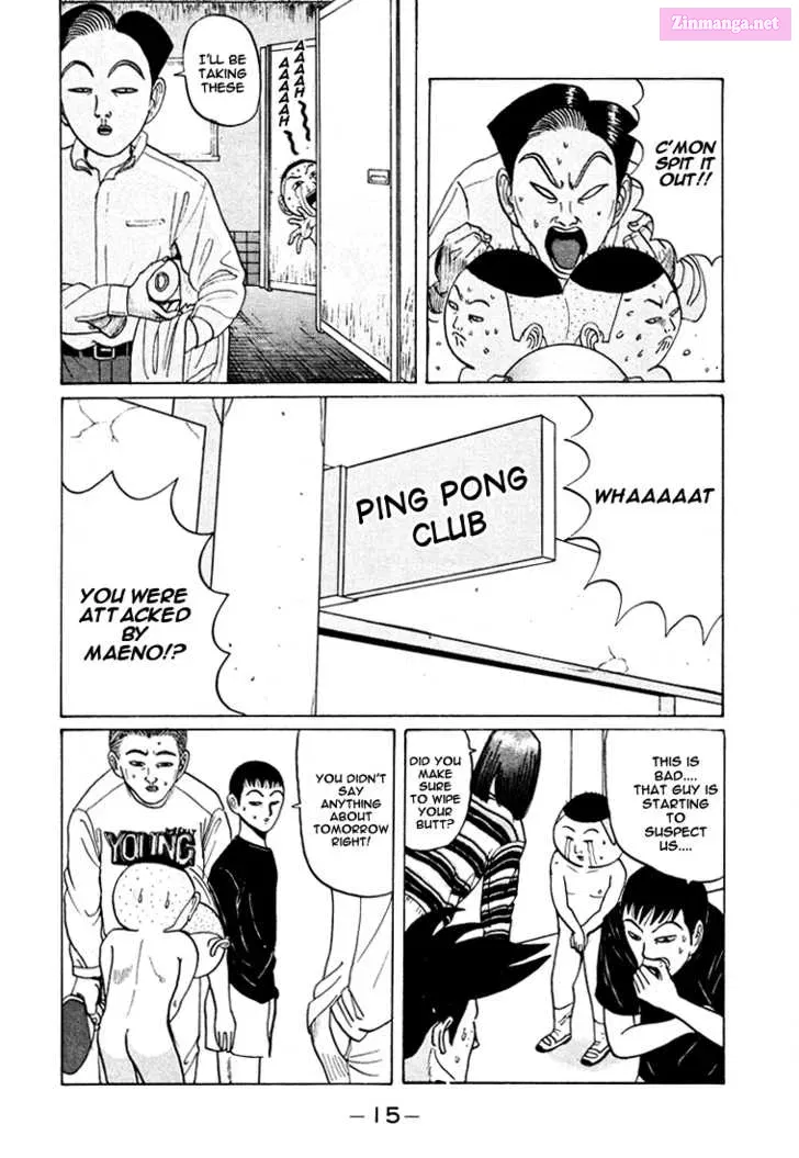 Go! Ina Junior High Ping-Pong Club Kainu Manga Chapter 37 Page 15