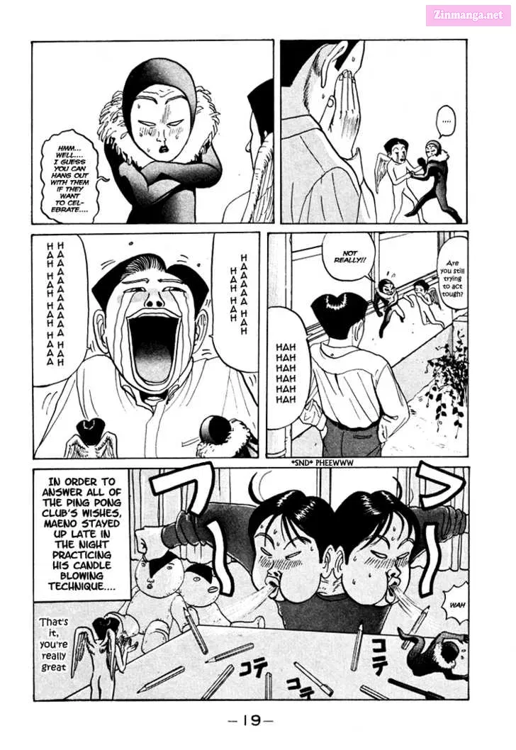 Go! Ina Junior High Ping-Pong Club Kainu Manga Chapter 37 Page 19