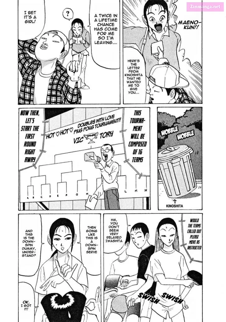 Go! Ina Junior High Ping-Pong Club Kainu Manga Chapter 34 Page 8