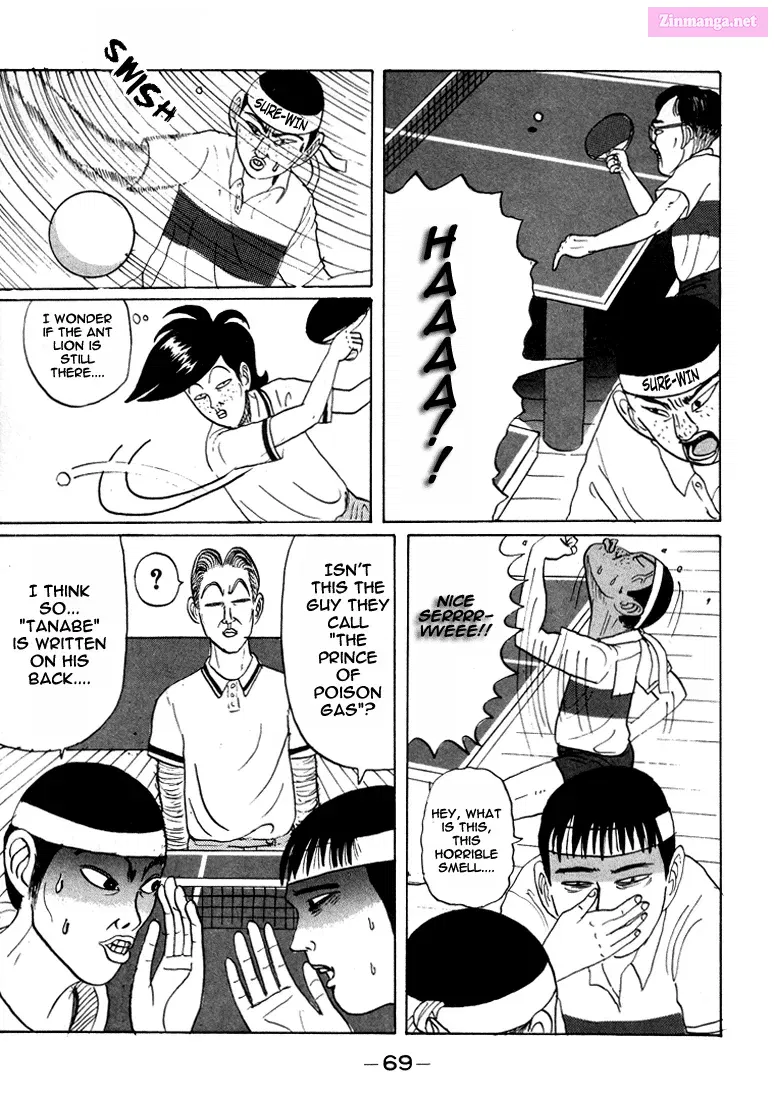 Go! Ina Junior High Ping-Pong Club Kainu Manga Chapter 16 Page 10