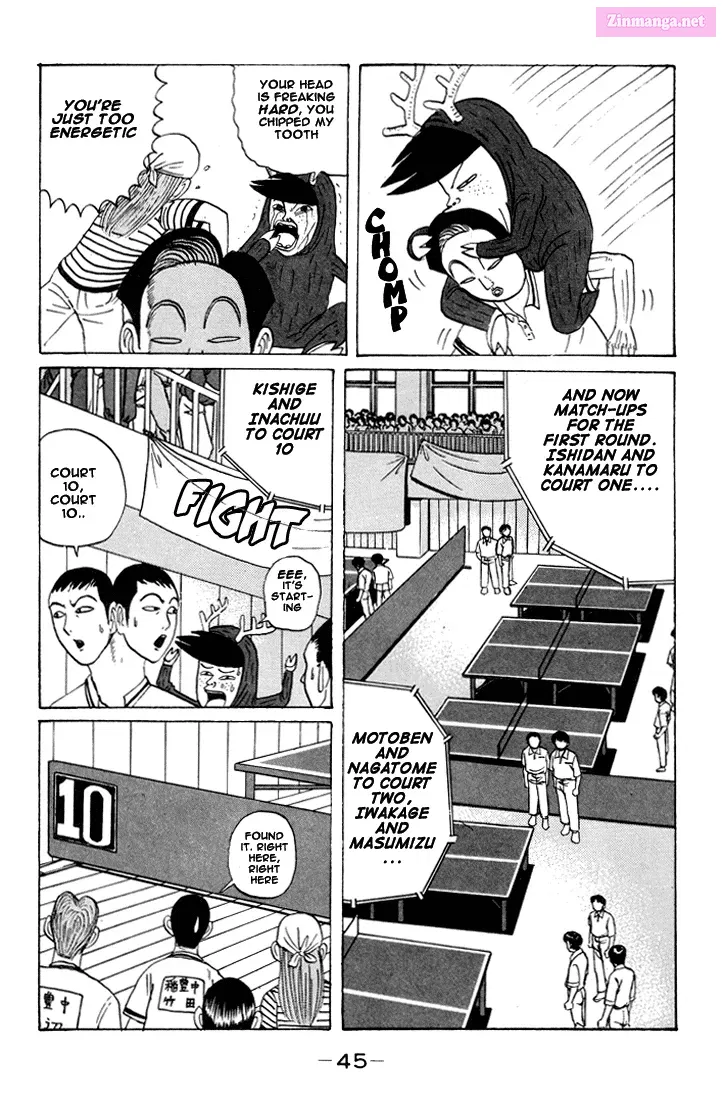 Go! Ina Junior High Ping-Pong Club Kainu Manga Chapter 15 Page 5