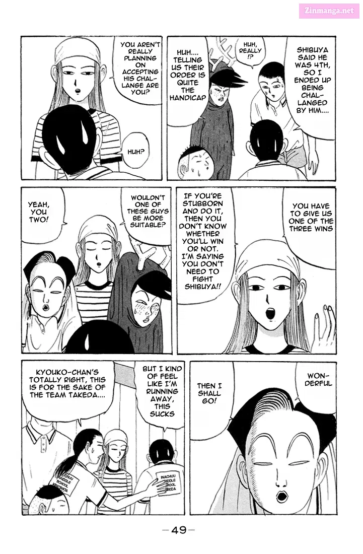 Go! Ina Junior High Ping-Pong Club Kainu Manga Chapter 15 Page 9