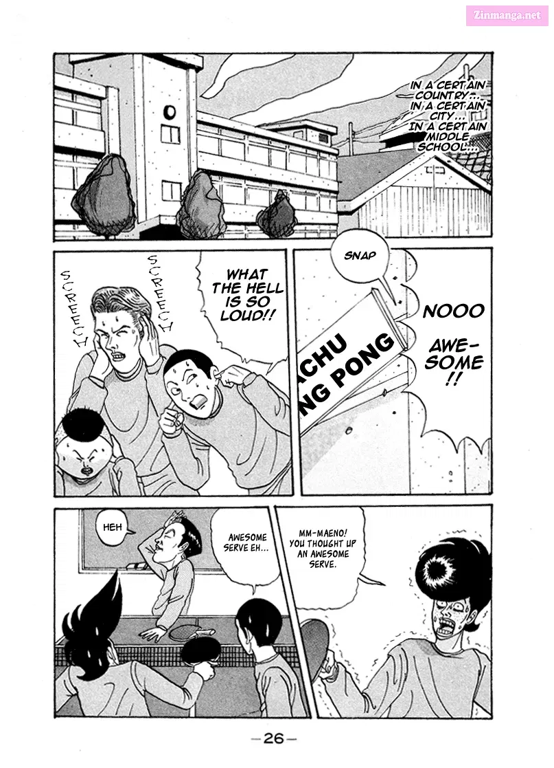 Go! Ina Junior High Ping-Pong Club Kainu Manga Chapter 2 Page 2