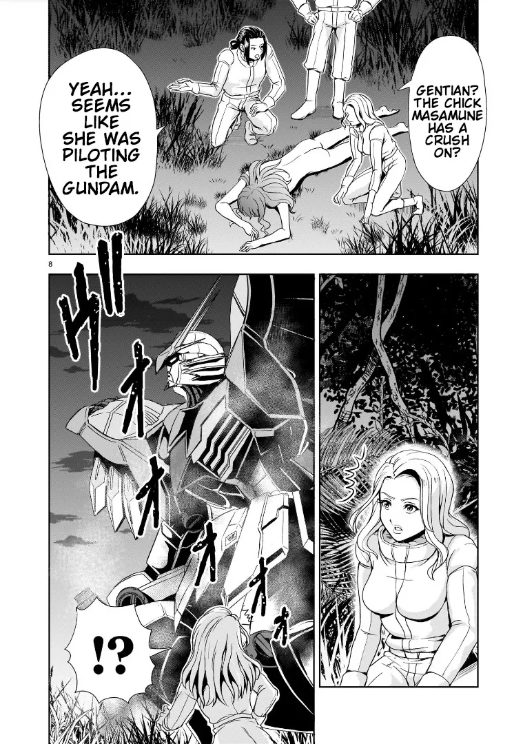 Despair Memory Gundam Sequel Kainu Manga Chapter 19 Page 8