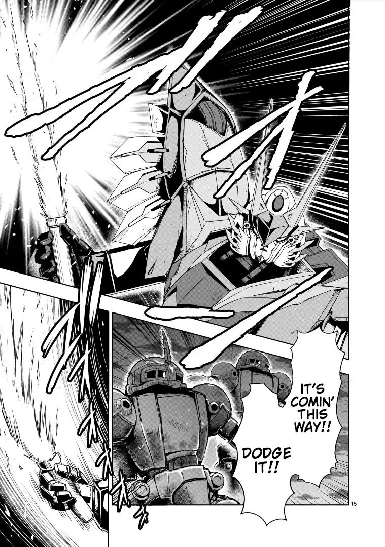 Despair Memory Gundam Sequel Kainu Manga Chapter 19 Page 15