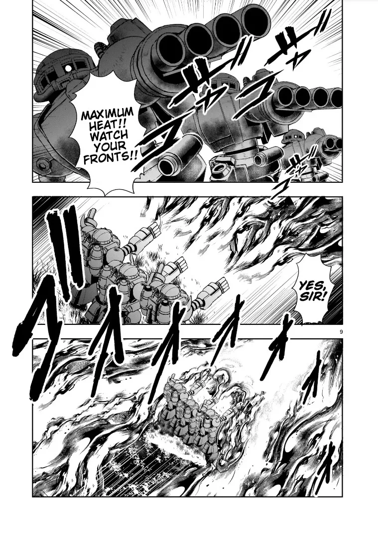 Despair Memory Gundam Sequel Kainu Manga Chapter 18 Page 9