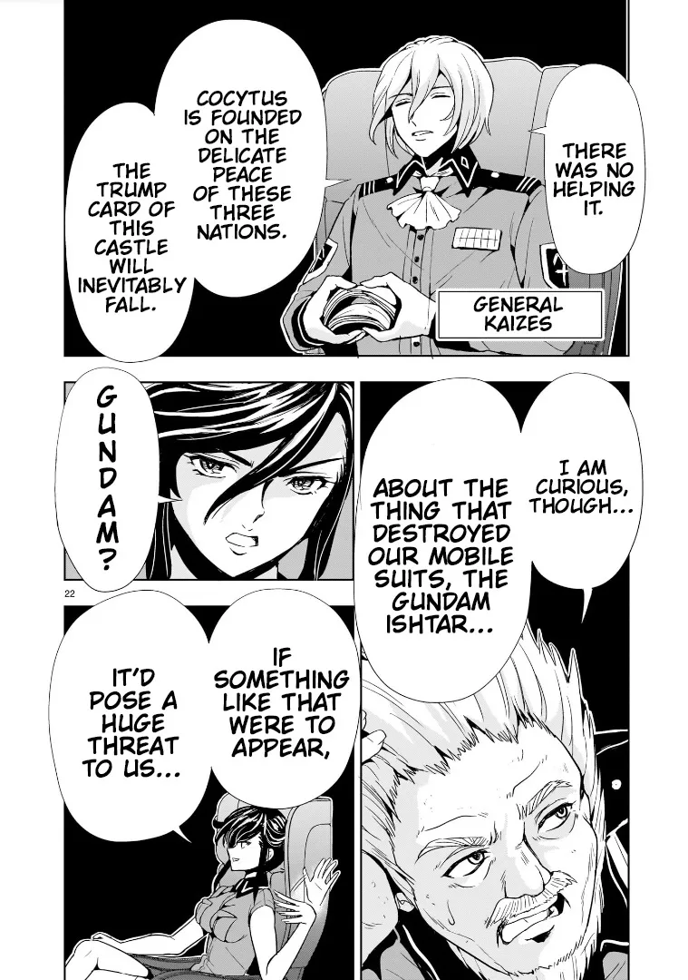 Despair Memory Gundam Sequel Kainu Manga Chapter 16 Page 22