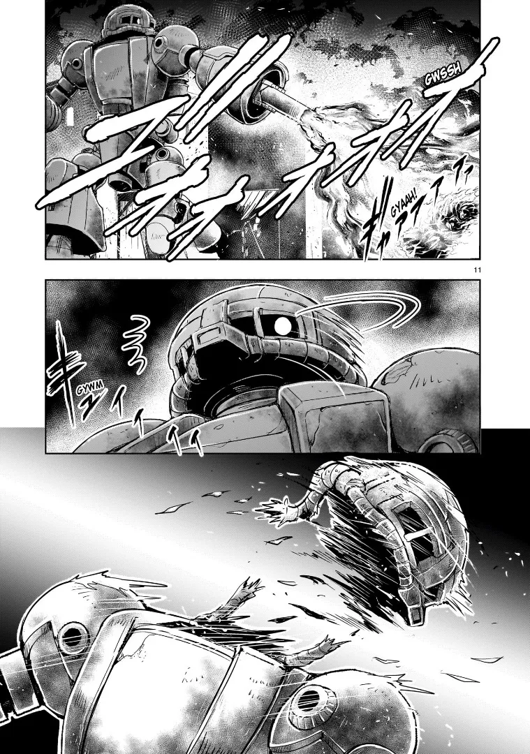 Despair Memory Gundam Sequel Kainu Manga Chapter 11 Page 10