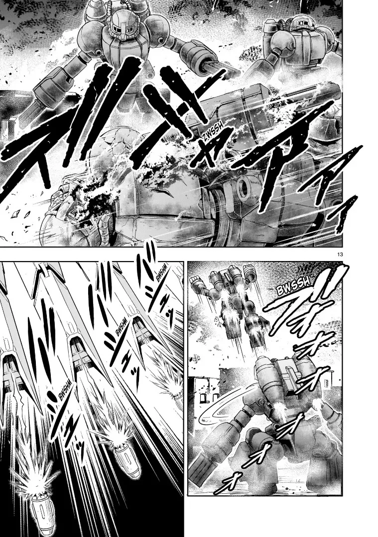 Despair Memory Gundam Sequel Kainu Manga Chapter 11 Page 12