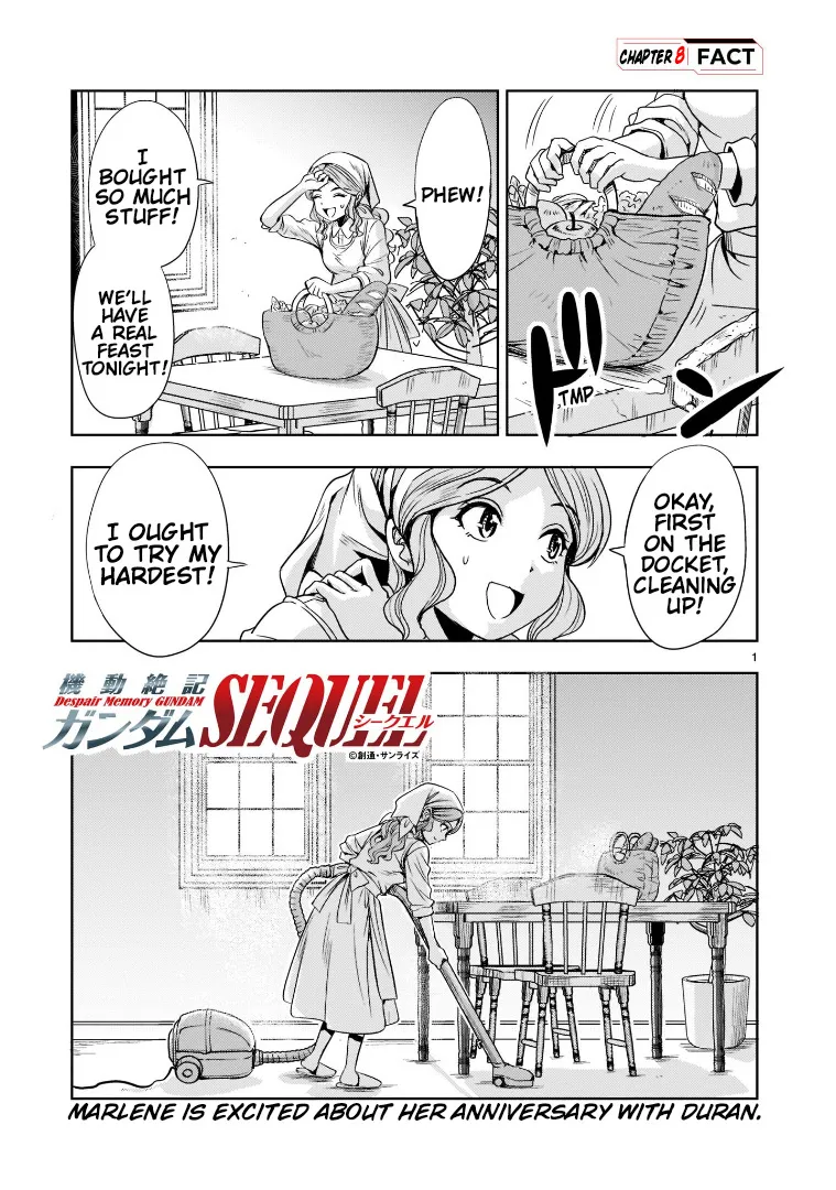 Despair Memory Gundam Sequel Kainu Manga Chapter 8 Page 1