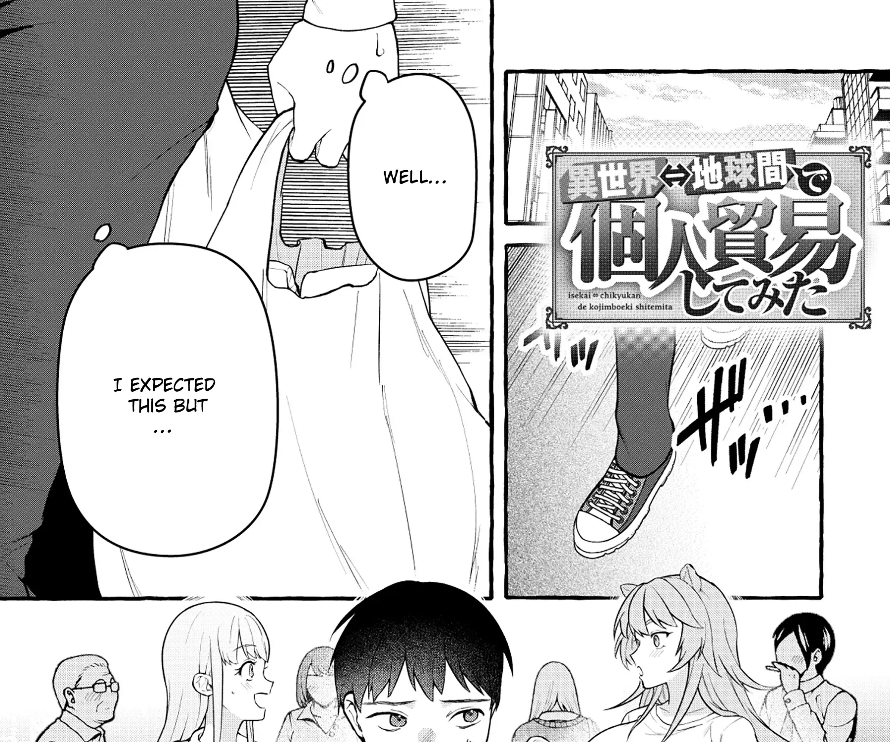 Isekai Chikyuu kan de Kojin Boueki Shite Mita Kainu Manga Chapter 5.1 Page 1