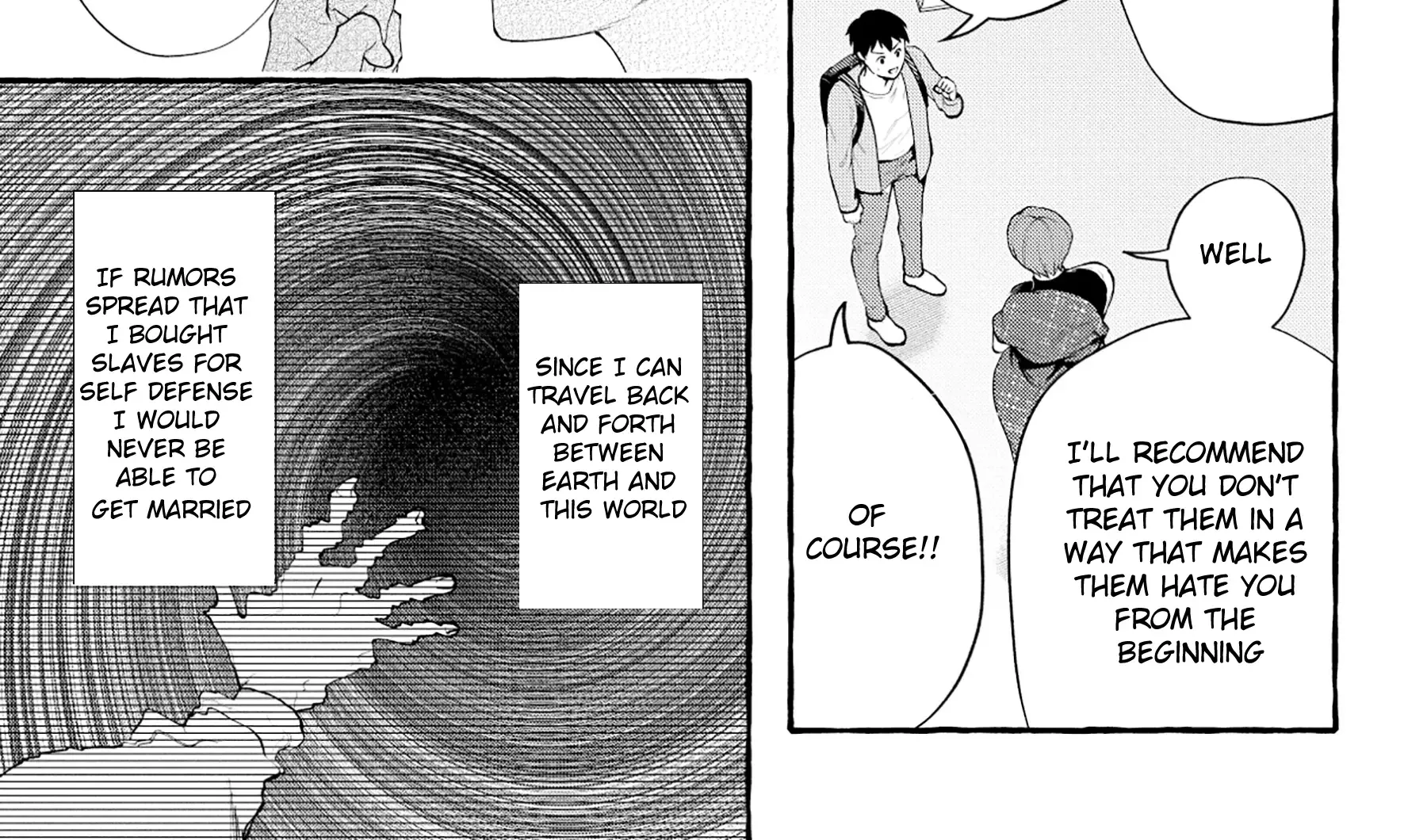Isekai Chikyuu kan de Kojin Boueki Shite Mita Kainu Manga Chapter 2.1 Page 14