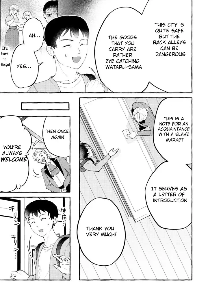 Isekai Chikyuu kan de Kojin Boueki Shite Mita Kainu Manga Chapter 1 Page 27