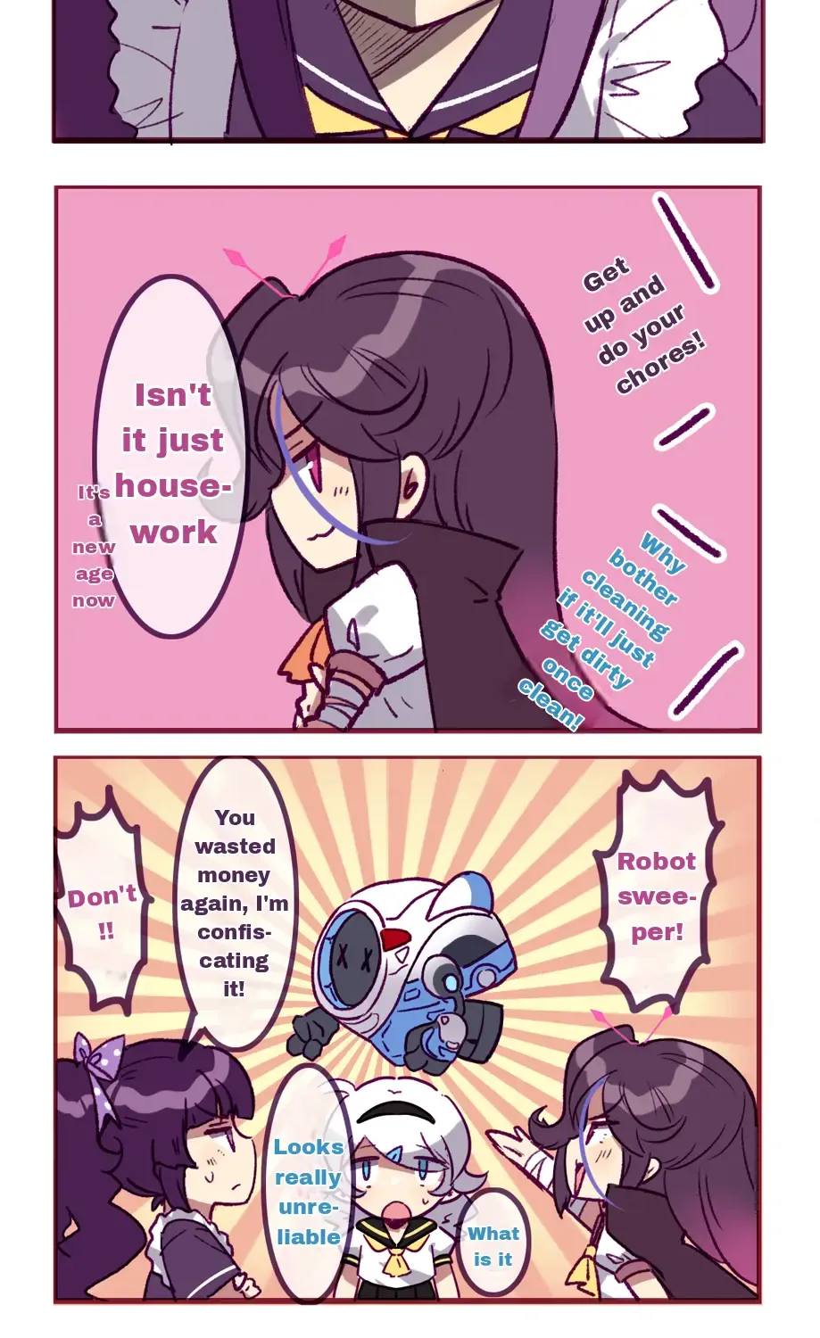 Houkai Gakuen 4-Koma Kainu Manga Chapter 310 Page 2