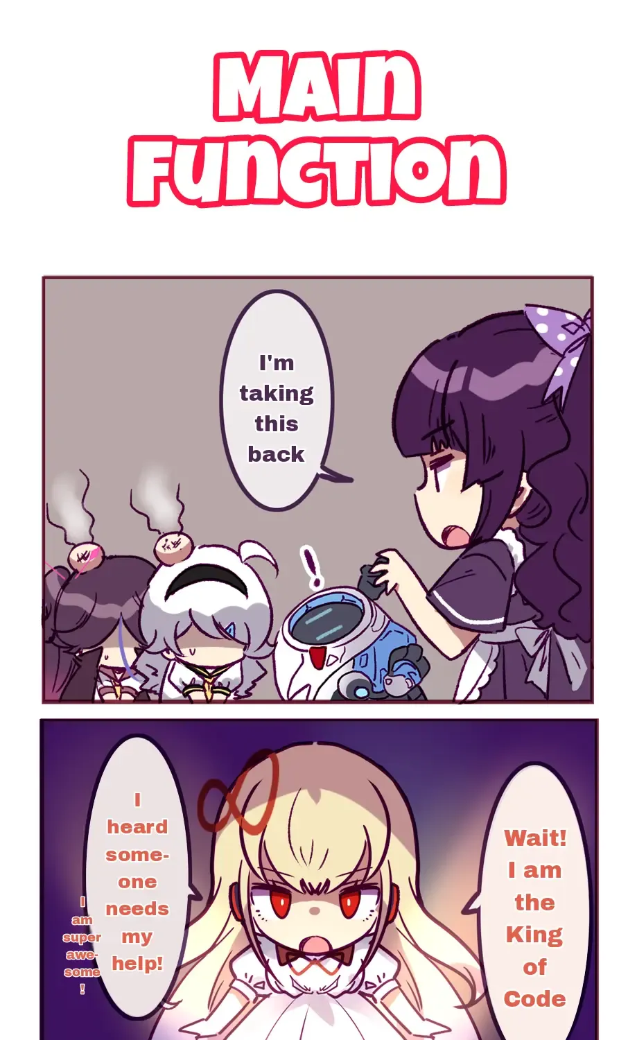 Houkai Gakuen 4-Koma Kainu Manga Chapter 310 Page 4
