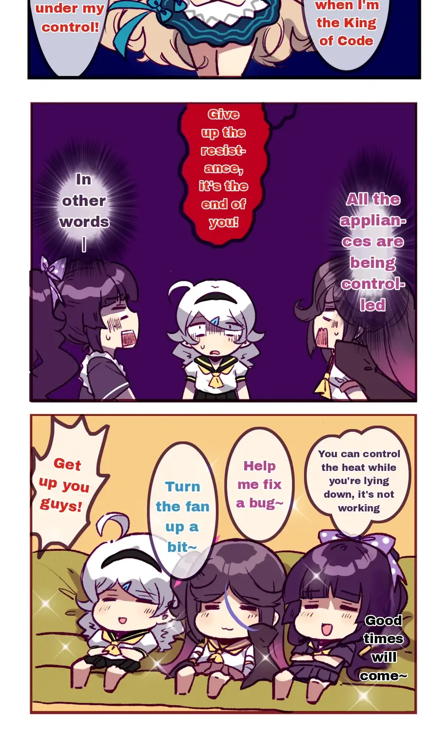 Houkai Gakuen 4-Koma Kainu Manga Chapter 310 Page 11