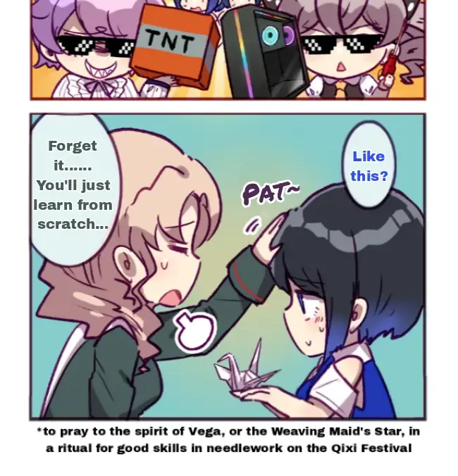 Houkai Gakuen 4-Koma Kainu Manga Chapter 309 Page 8