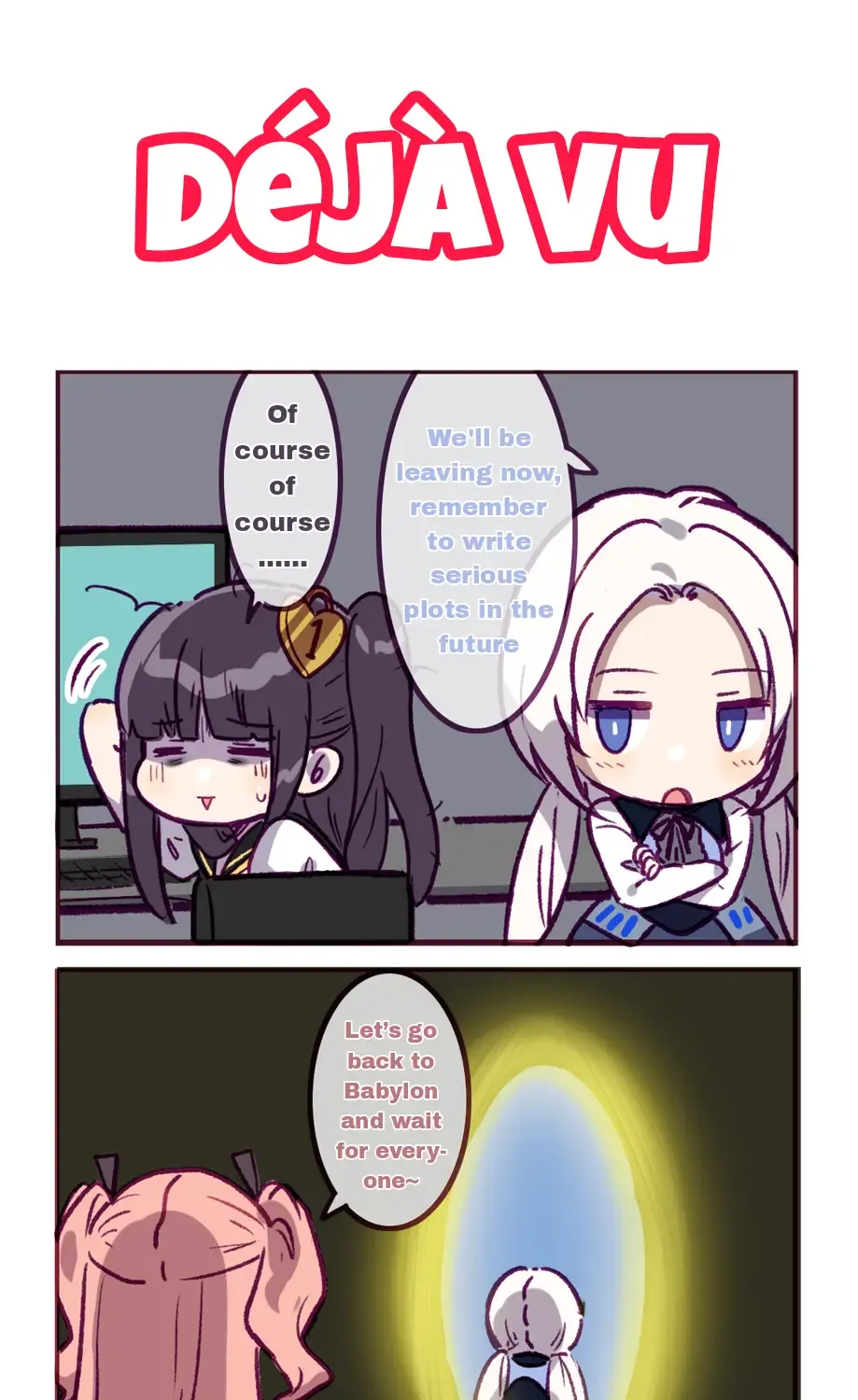 Houkai Gakuen 4-Koma Kainu Manga Chapter 307 Page 6
