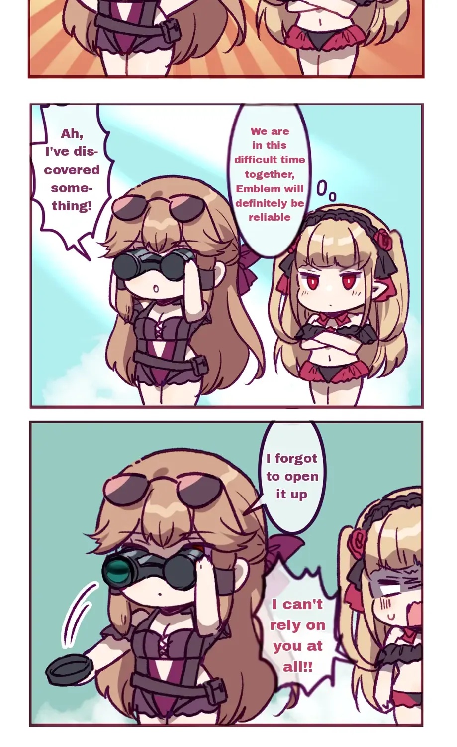 Houkai Gakuen 4-Koma Kainu Manga Chapter 305 Page 2