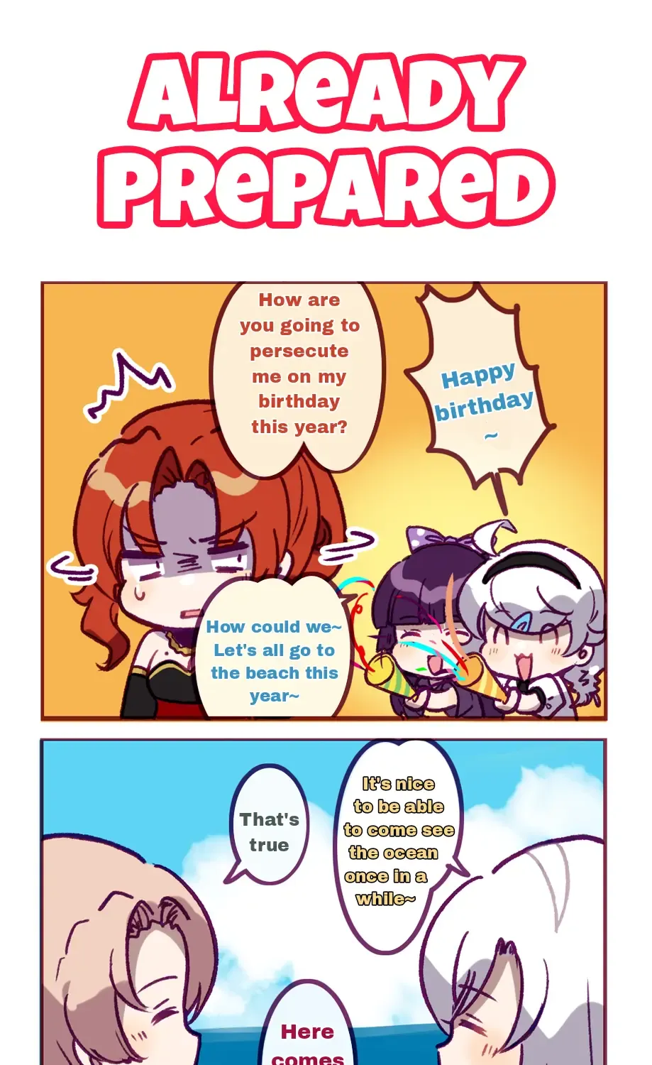 Houkai Gakuen 4-Koma Kainu Manga Chapter 304 Page 1