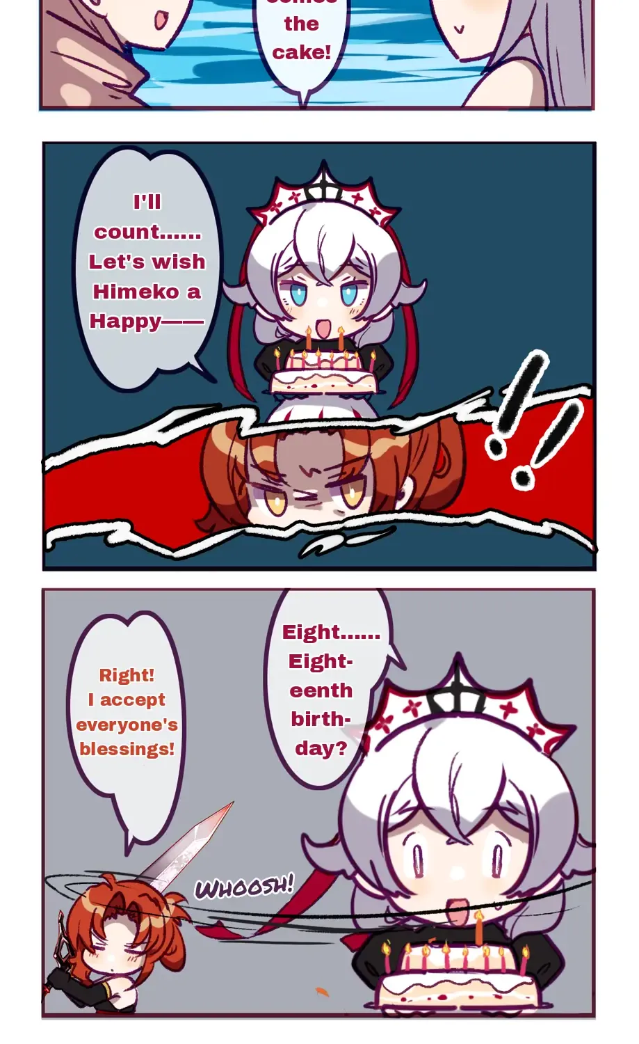 Houkai Gakuen 4-Koma Kainu Manga Chapter 304 Page 2