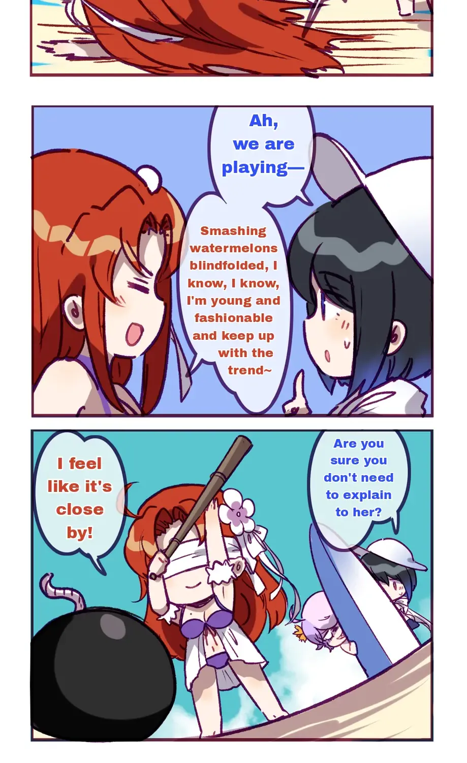 Houkai Gakuen 4-Koma Kainu Manga Chapter 304 Page 8
