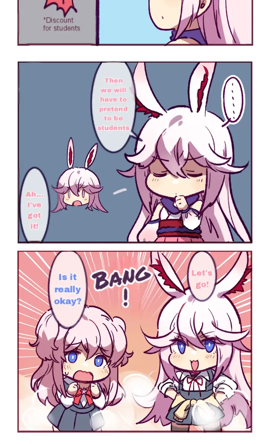 Houkai Gakuen 4-Koma Kainu Manga Chapter 302 Page 2