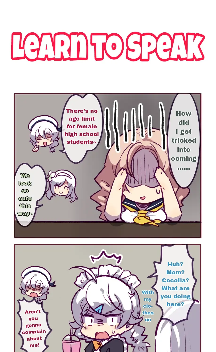 Houkai Gakuen 4-Koma Kainu Manga Chapter 302 Page 7