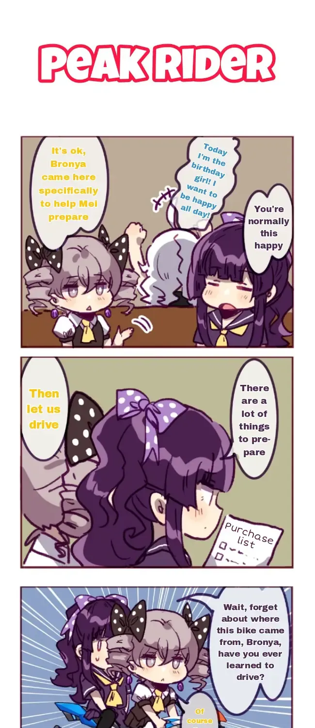 Houkai Gakuen 4-Koma Kainu Manga Chapter 292 Page 3