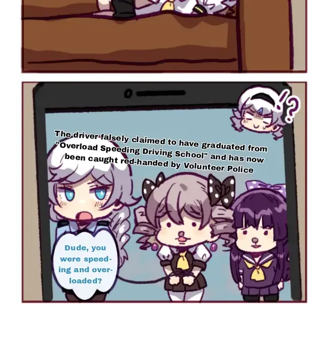 Houkai Gakuen 4-Koma Kainu Manga Chapter 292 Page 8