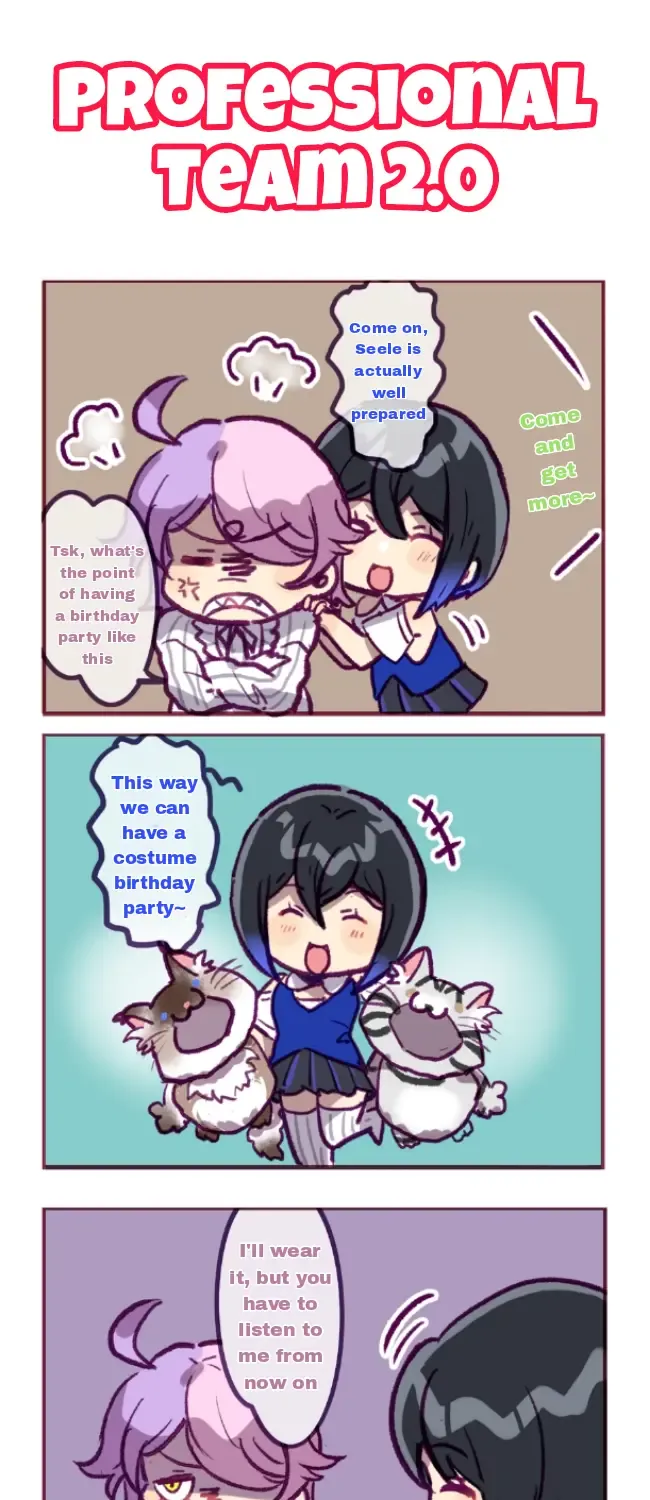 Houkai Gakuen 4-Koma Kainu Manga Chapter 291 Page 6